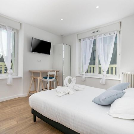 La Recouvrance : Chambre Spacieuse Avec Sdb Privative, Cuisine Et Salon Partages, Terrasse, Proche Facs Et Centre Brest Exterior foto